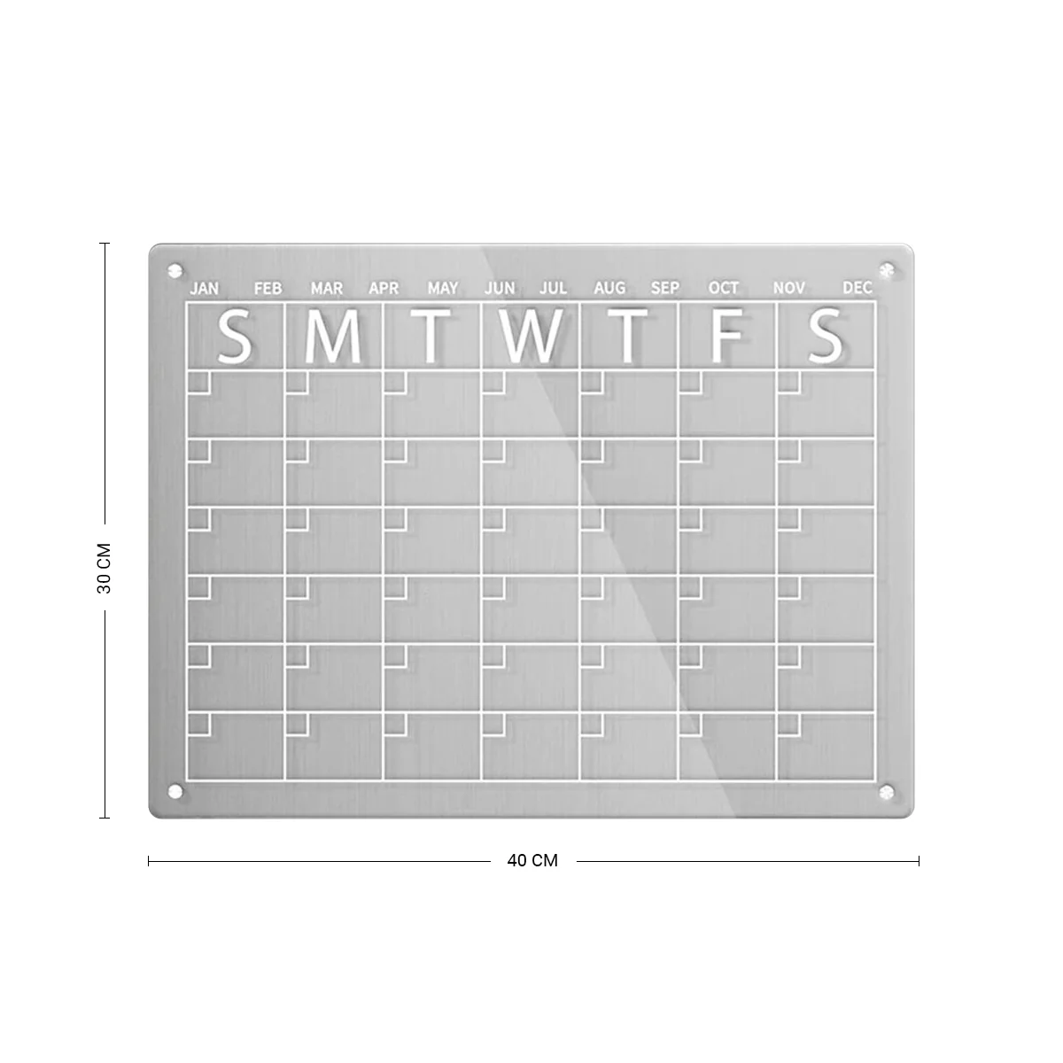 Acrylic Monthly Planner - A3 - Image 3