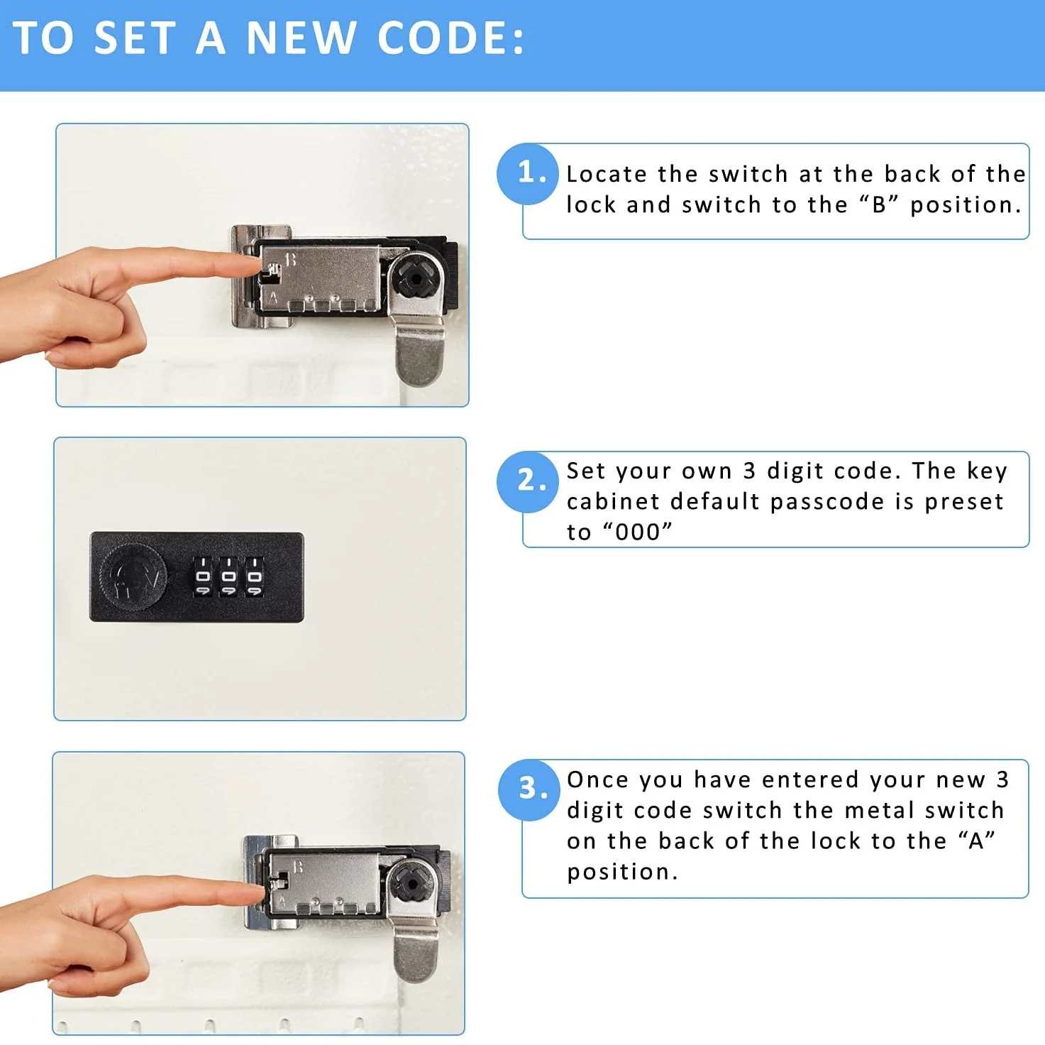 Number Lock Key Box - 48 Slots - Image 16